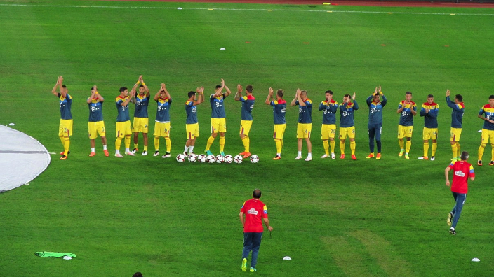  Naționala de fotbal a Rom&acirc;niei. Arhivă foto: frf.ro.