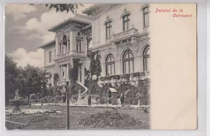  Palatul Cotroceni la 1900. Credit: okazii.ro