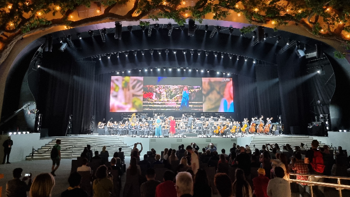 Orchestra Operei Naţionale Bucureşti la Expo Dubai 2020.