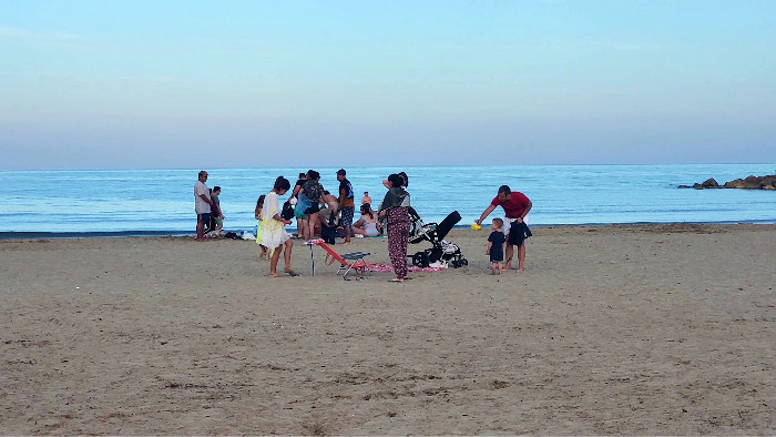  Litoralul Mediteraneean a fost preferat de turiști. FOTO: Alin Petrică.
