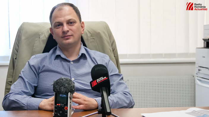 Directorul adjunct al agenției de stat ucrainene pentru managementul zonei de excludere, Maksym Shevchuk.