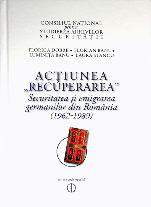 Coperta voumului, editura Enciclopedică, anul 2011