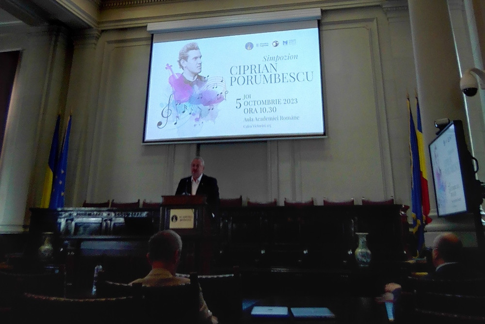 Compozitorul Ciprian Porumbescu, omagiat în cadrul unui eveniment organizat de Academia Română, Muzeul Naţional al Literaturii Române şi Universitatea de Muzică "George Enescu".