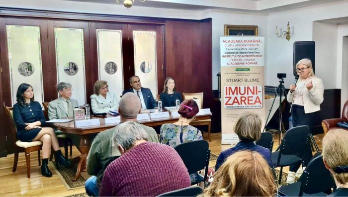 Dublu eveniment științific la Academia Română: workshop și lansare de carte pe tema imunizării prin vaccinare.