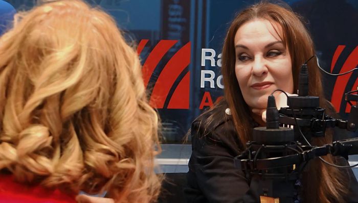 Zoia Alecu la Radio România Actualități, în anul aniversării a 50 de ani de carieră artistică.