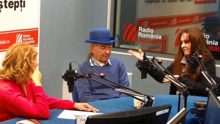 Zoia Alecu și Paul Prisada la Radio România Actualități.