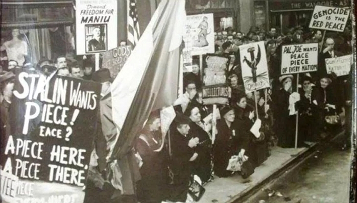 Protest faţă de procesul liderului PNŢ în Statele Unite