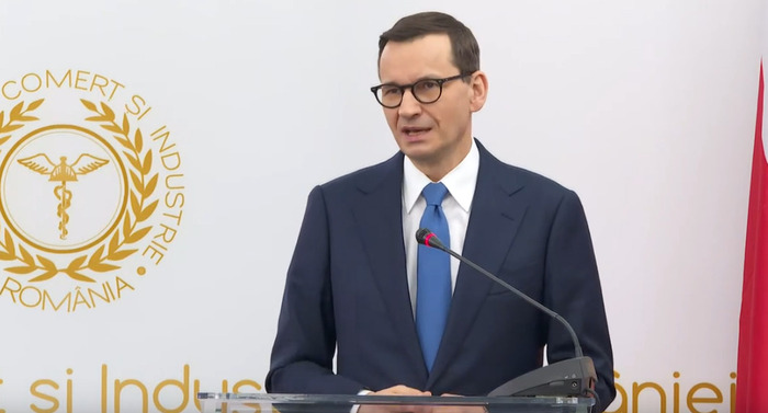 Premierul Mateusz Morawiecki, la Forumul economic România-Polonia.