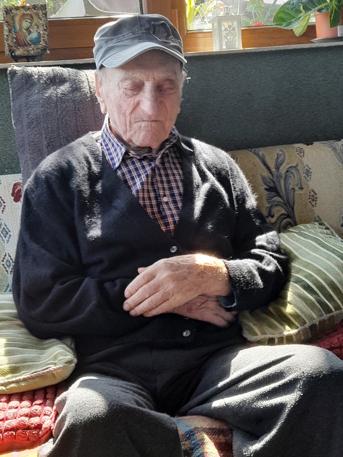 Ilie Ciocan, cel mai vârstnic veteran de război din țară.