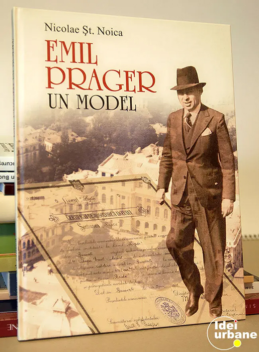 Coperta volumului biografic semnat de dl. rof. univ. dr. ing. Nicolae Noica