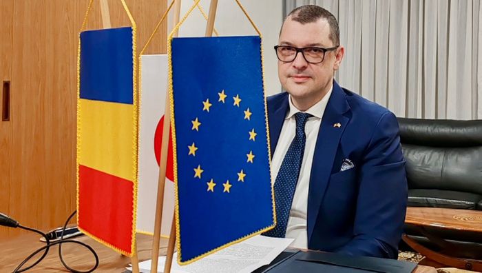 Ovidiu Alexandru Raetchi, ambasadorul Romaniei in Japonia.