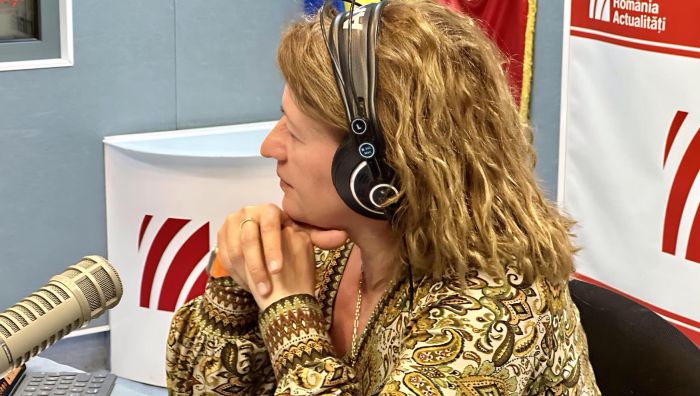 Maria Țoghină, realizatoare Serviciul de noapte.
