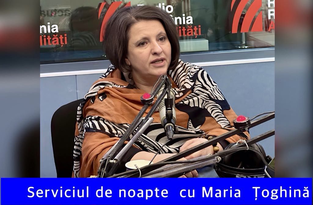 Lector universitar doctor Lygia Alexandrescu, specialist în nutriție, în studioul Serviciului de noapte cu Maria Țoghină.