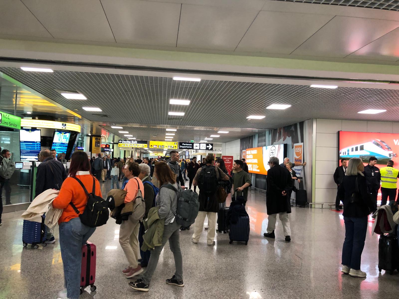 Aeroportul Fiumicino.