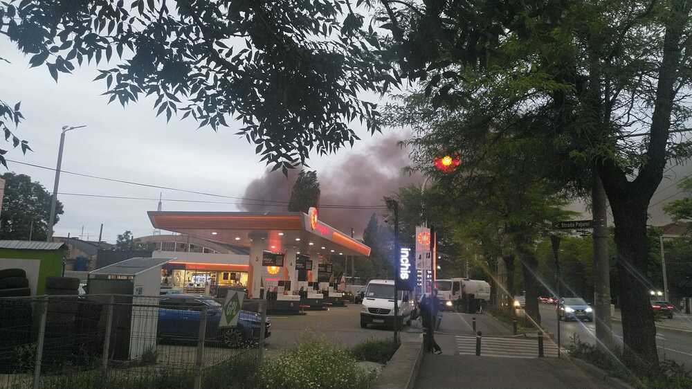 Incendiu la o hală dezafectată din Sectorul 1 al Capitalei. 29.04.2024