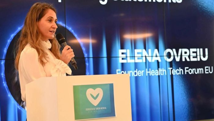 Elena Ovreiu, fondator și CEO al HealthTech Forum.