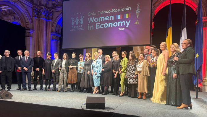 Gala "Women in Economy", Paris.