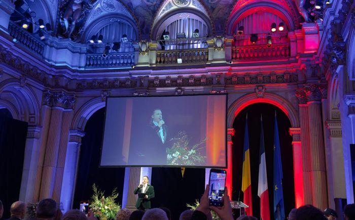 Gala "Women in Economy", Paris.