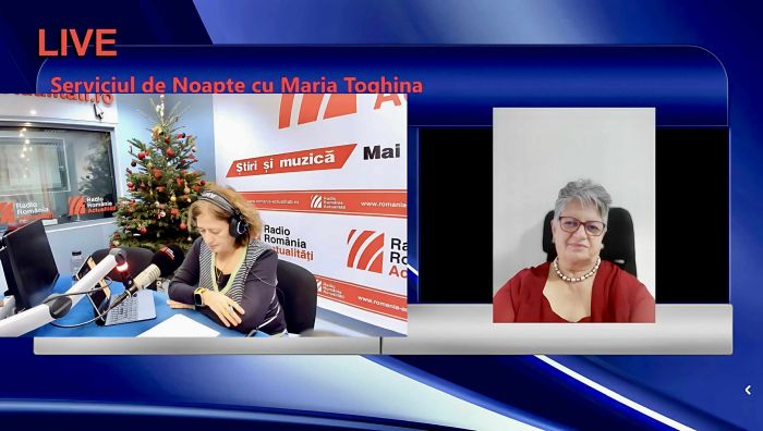 Kasandra Kalman Năsăudean, în direct la Serviciul de noapte cu Maria Țoghină, din Spania.