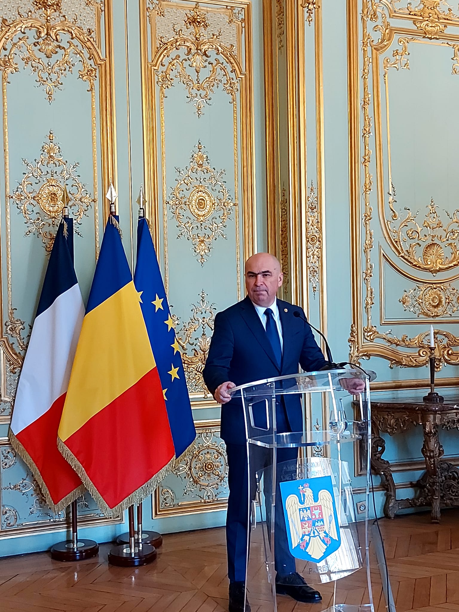 Ilie Bolojan, la Paris.