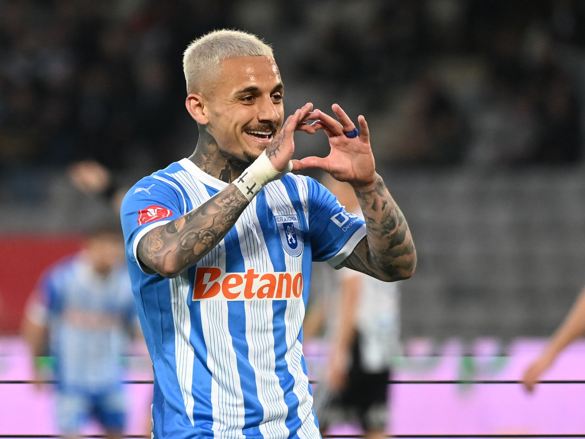 Alex Mitriță după golul juveților