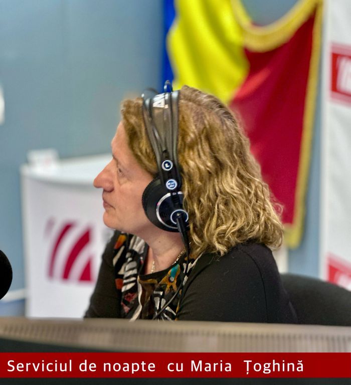 Maria Țoghină, realizatoare Serviciul de noapte.