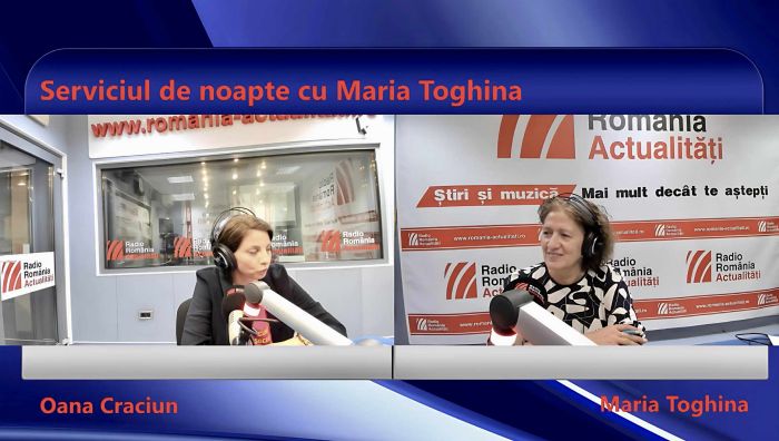 Oana Crăciun, specialist în comunicare socială și sănătate publică, la emisiunea Serviciul de noapte cu Maria Țoghină.