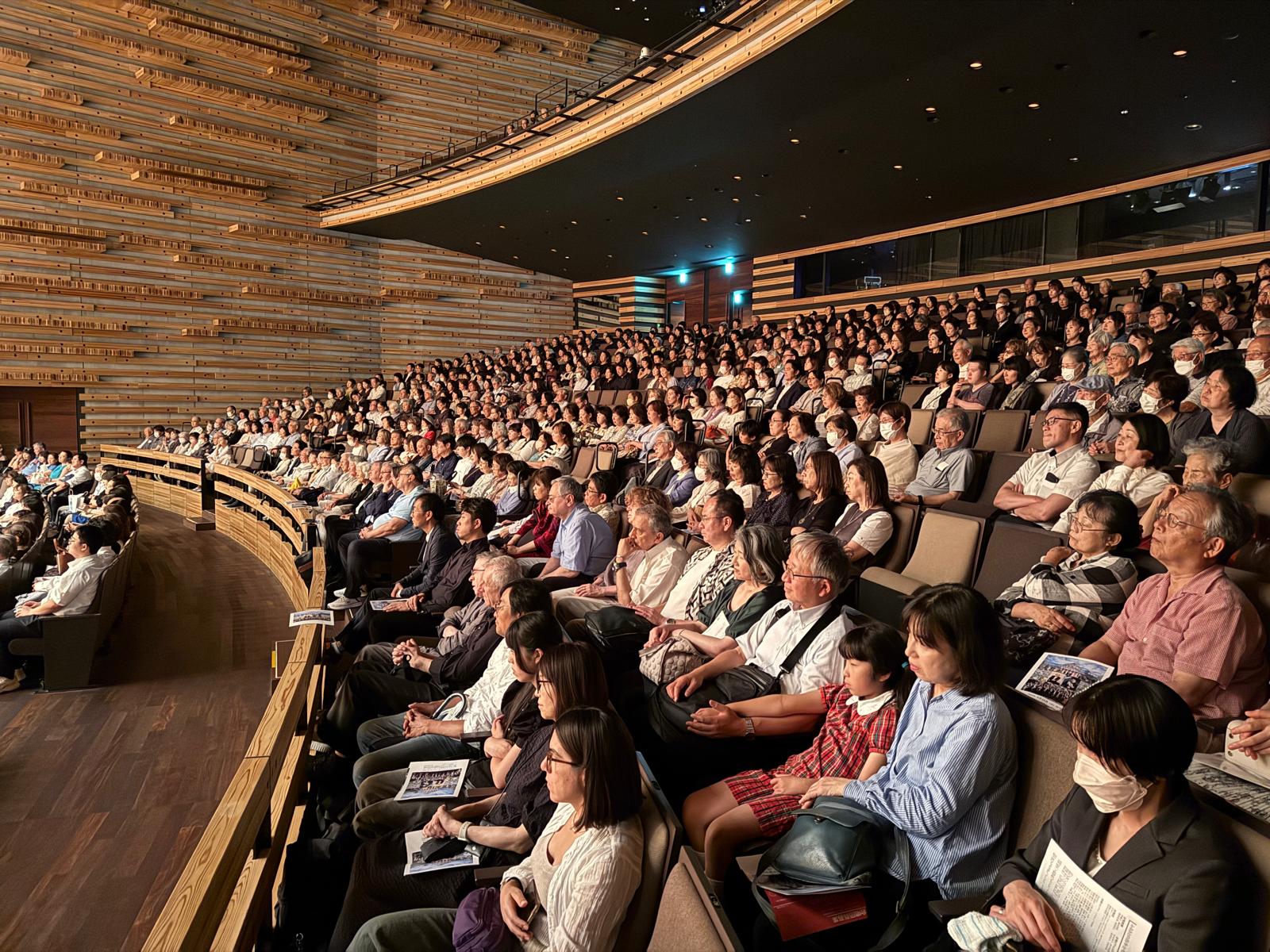 Concert al Filarmonicii „George Enescu” la Osaka, Japonia, 24 iunie 2025. Foto: Virgil Oprina