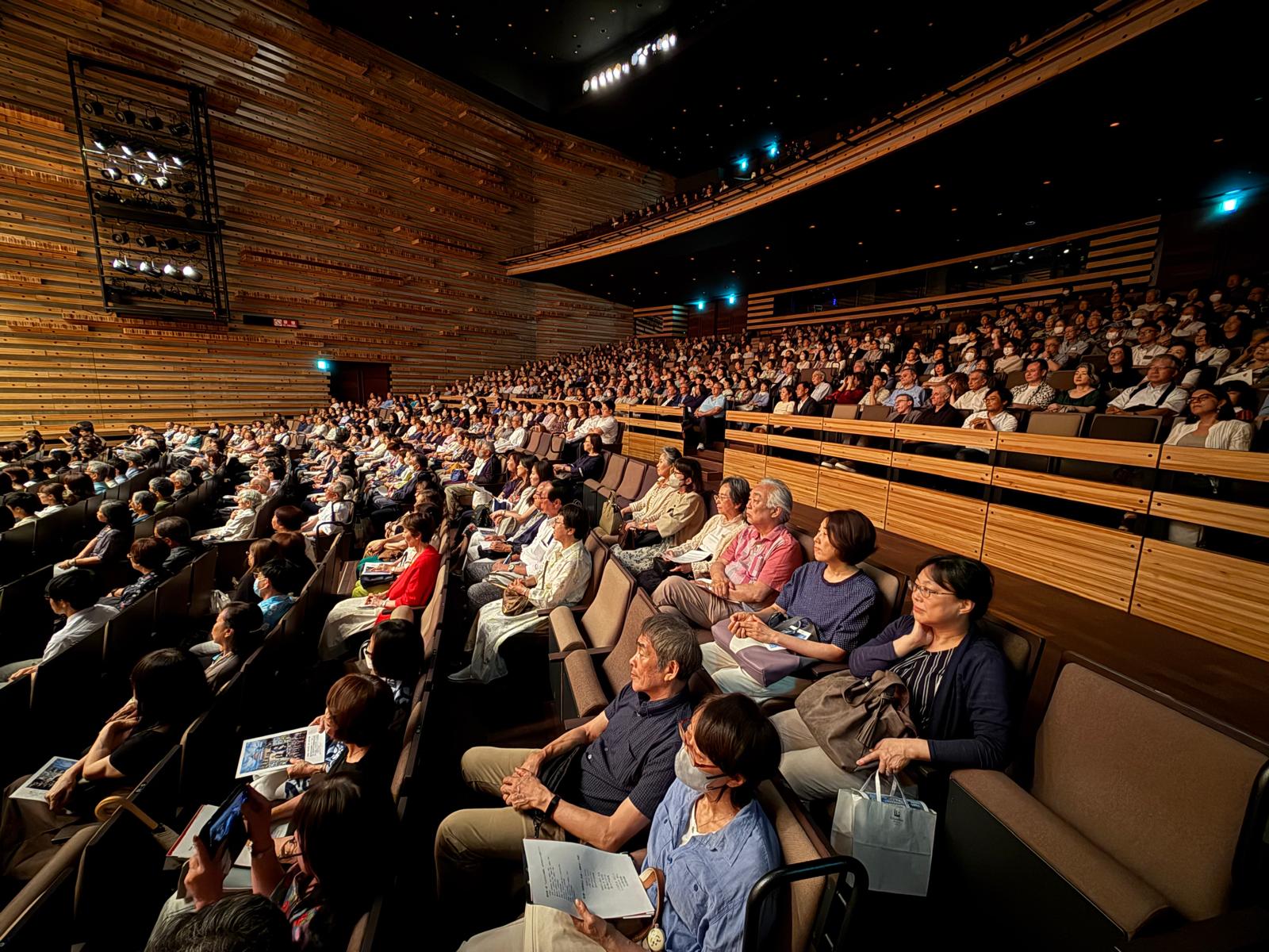Concert al Filarmonicii „George Enescu” la Osaka, Japonia, 24 iunie 2025. Foto: Virgil Oprina