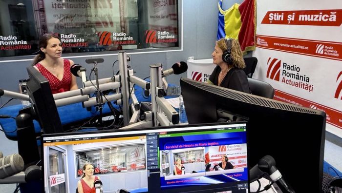 Monica David, președinta Asociației Energia Inteligentă, la emisiunea Serviciul de noapte cu Maria Țoghină.