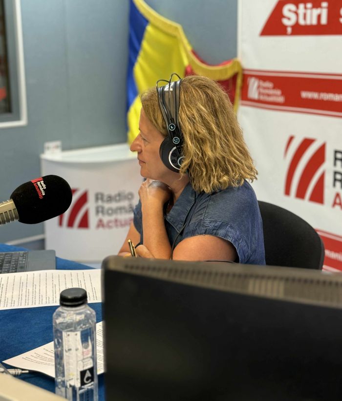 Maria Țoghină, realizatoare Serviciul de noapte.