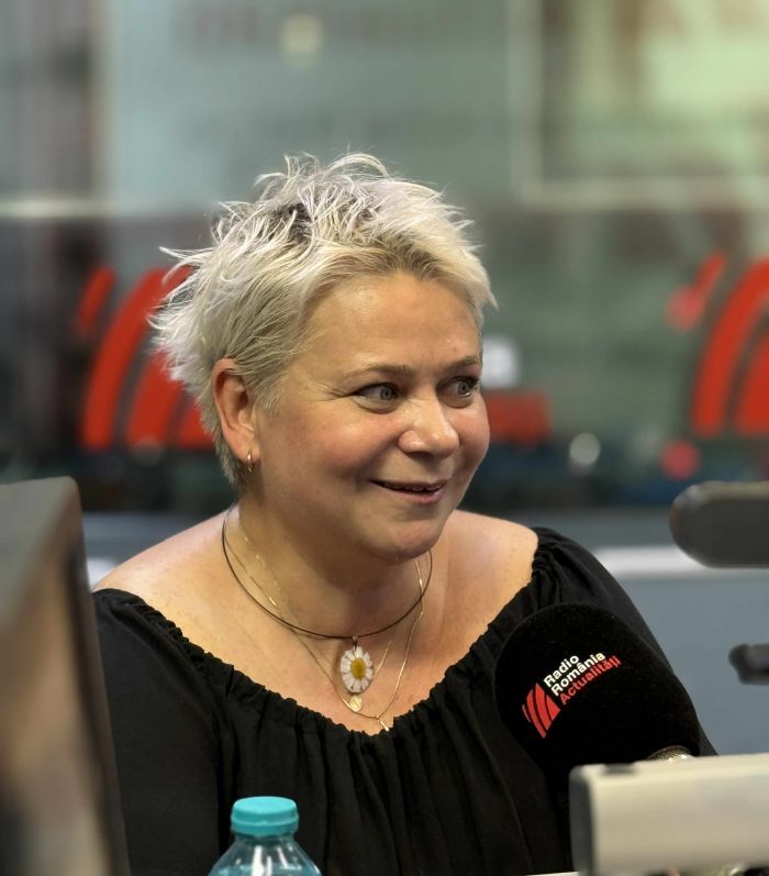 Actrița și regizoarea Anca Sigartău.