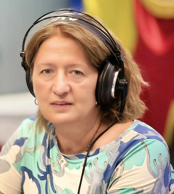 Maria Țoghină, realizatoare Serviciul de noapte.