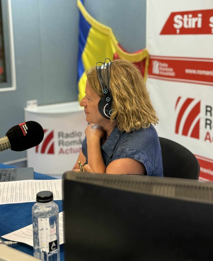 Maria Țoghină, realizatoare Serviciul de noapte.