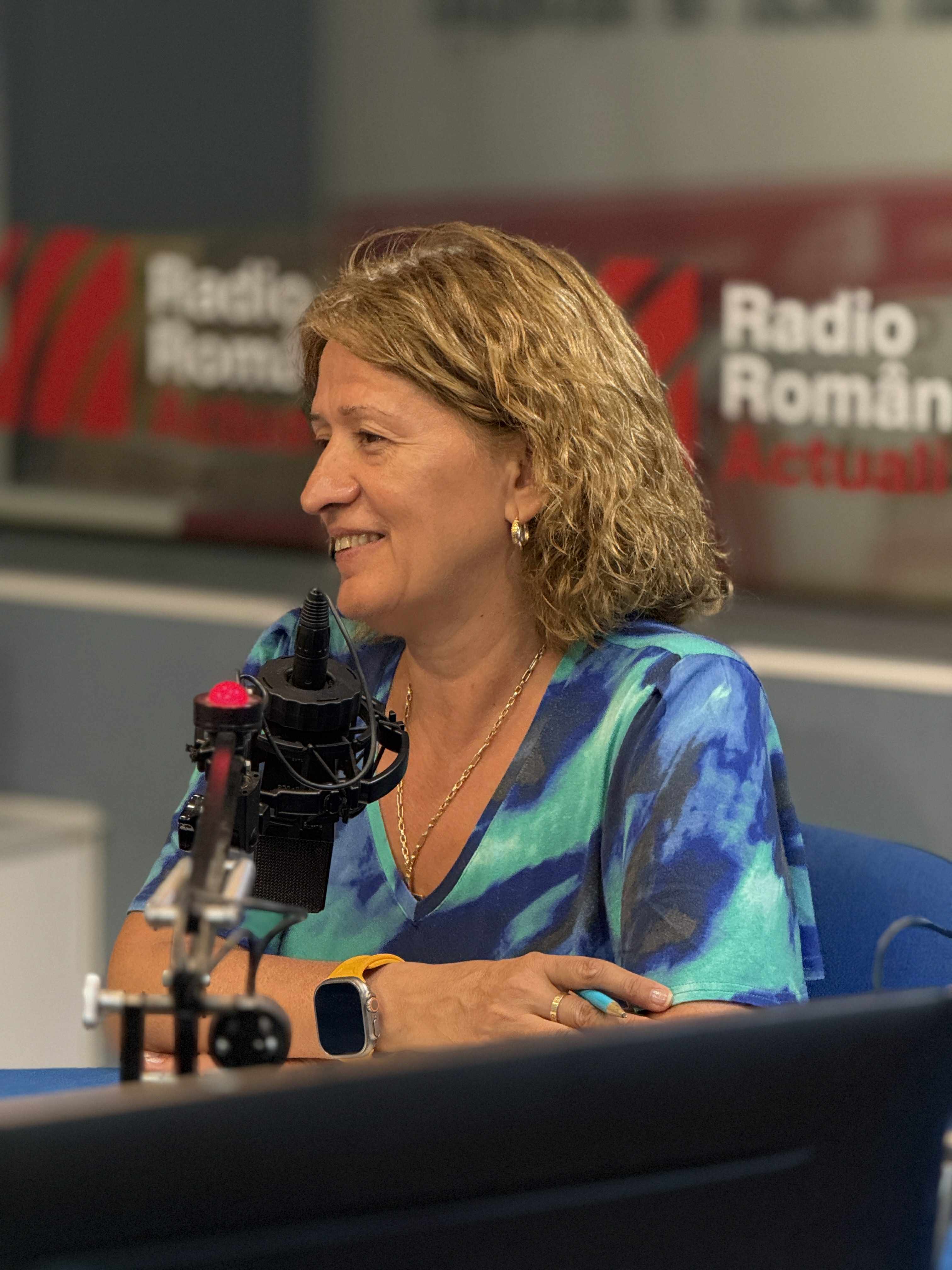 Maria Țoghină, realizatoare Serviciul de noapte.