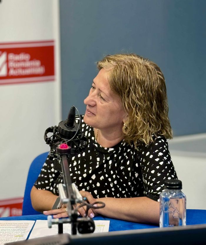 Maria Țoghină, realizatoare Serviciul de noapte.
