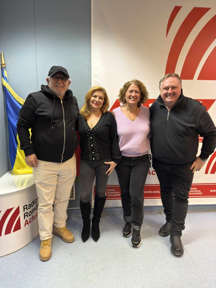 Echipa emisiunii Serviciul de noapte cu Maria Țoghină.