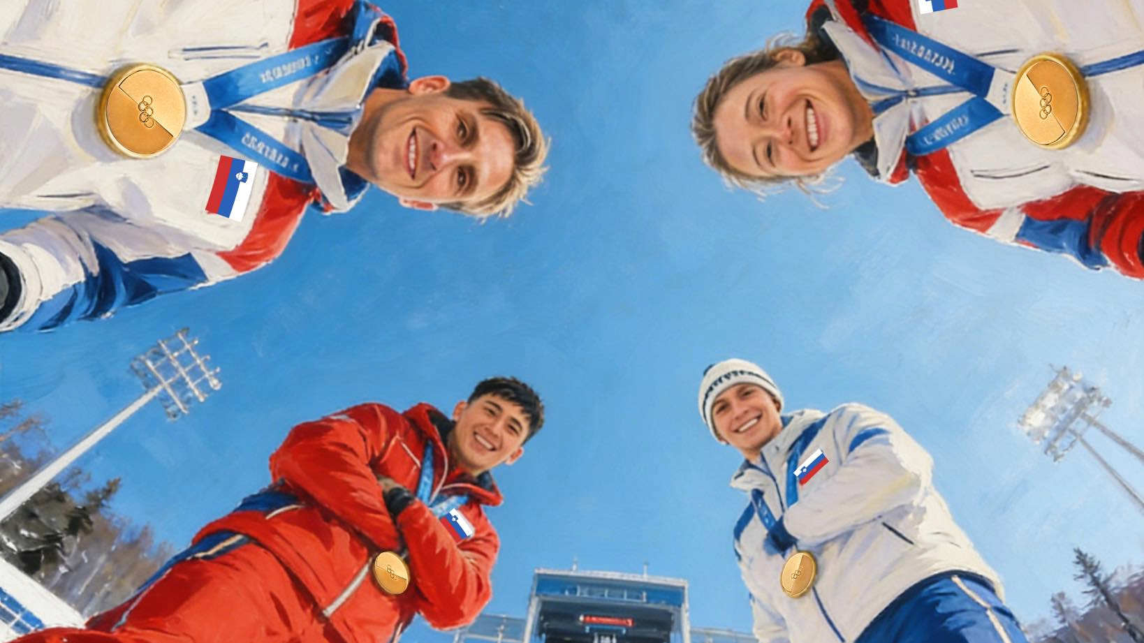 De peste 10 ani, frații sloveni Prevc cuceresc medalii la Jocurile Olimpice de iarnă, la sărituri cu schiurile