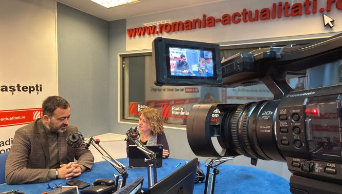 Radu Magdin, consultant în comunicare strategică și afaceri publice, la emisiunea Serviciul de noapte cu Maria Țoghină.