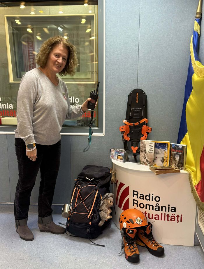 Maria Țoghină, realizatoare Serviciul de noapte.